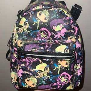 Funko Pop Backpack Avengers Black Light